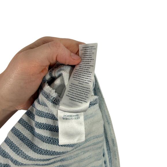 Faherty Topsail Carpenter Pants Button Fly Railroad Stripe High Rise Womens 29 - Picture 10 of 10